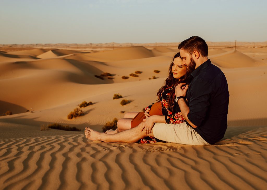 Desert Maternity Family Photo Session Abu Dhabi by Sublimely Sweet Photography