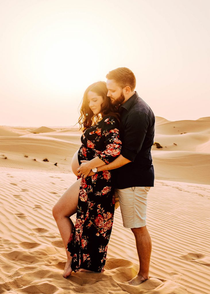 Desert Maternity Family Photo Session Abu Dhabi by Sublimely Sweet Photography