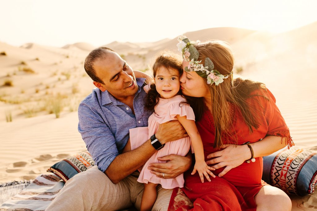 Desert Maternity Family Photo Session Abu Dhabi by Sublimely Sweet Photography