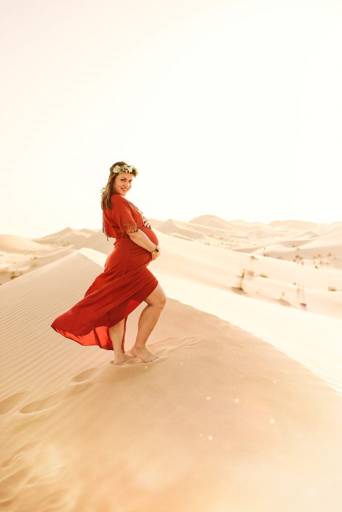 Desert Maternity Family Photo Session Abu Dhabi by Sublimely Sweet Photography