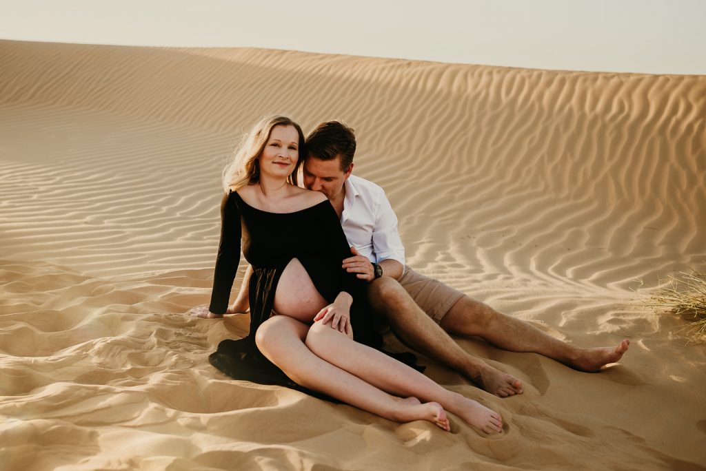 Desert Maternity Photo Session Abu Dhabi by Sublimely Sweet Photography