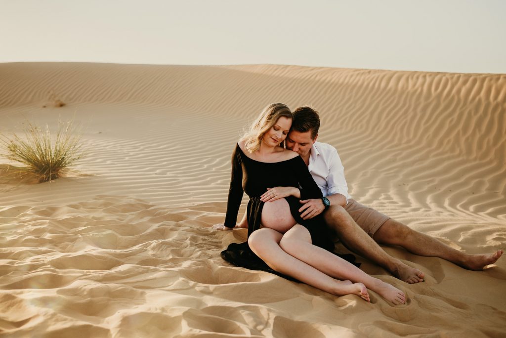 Desert Maternity Photo Session Abu Dhabi by Sublimely Sweet Photography