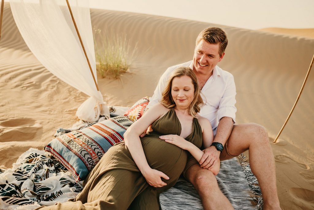 Desert Maternity Photo Session Abu Dhabi by Sublimely Sweet Photography