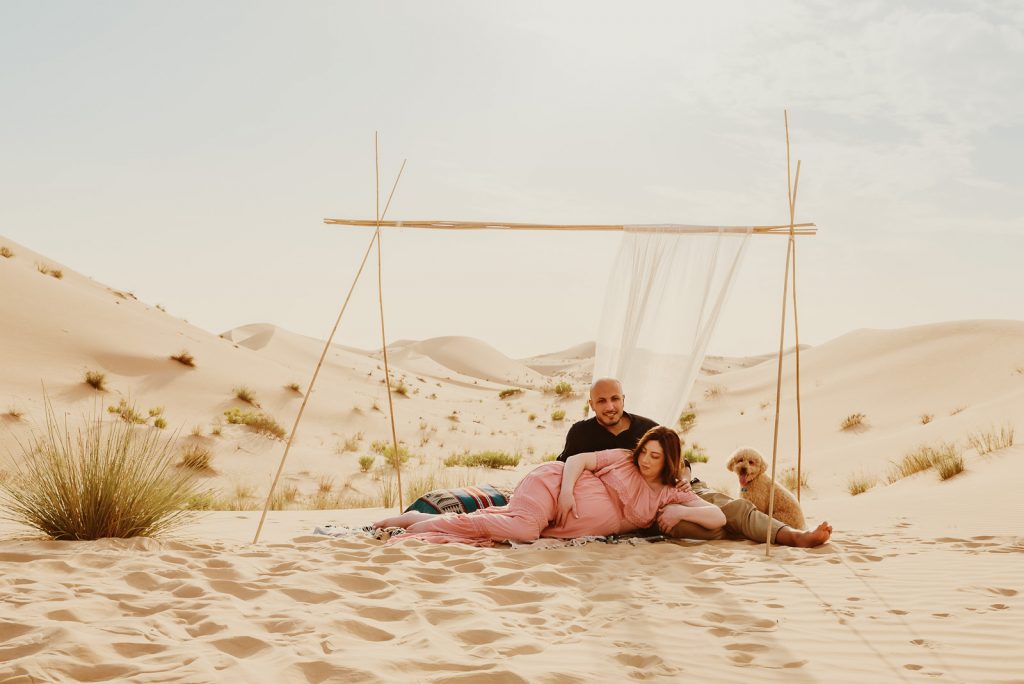 Desert Maternity Photo Session Abu Dhabi by Sublimely Sweet Photography