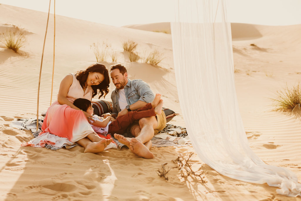 Desert Family Photo Session Abu Dhabi by Sublimely Sweet Photography