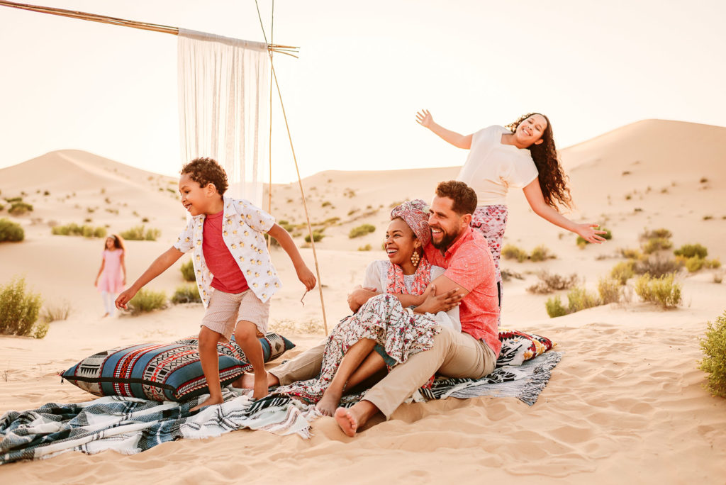 Desert Family Photo Session Abu Dhabi by Sublimely Sweet Photography