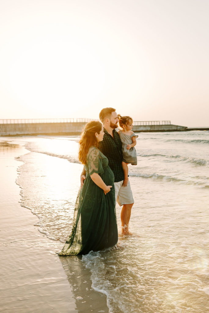 Family Beach Maternity Photoshoot Abu Dhabi by Sublimely Sweet Photography