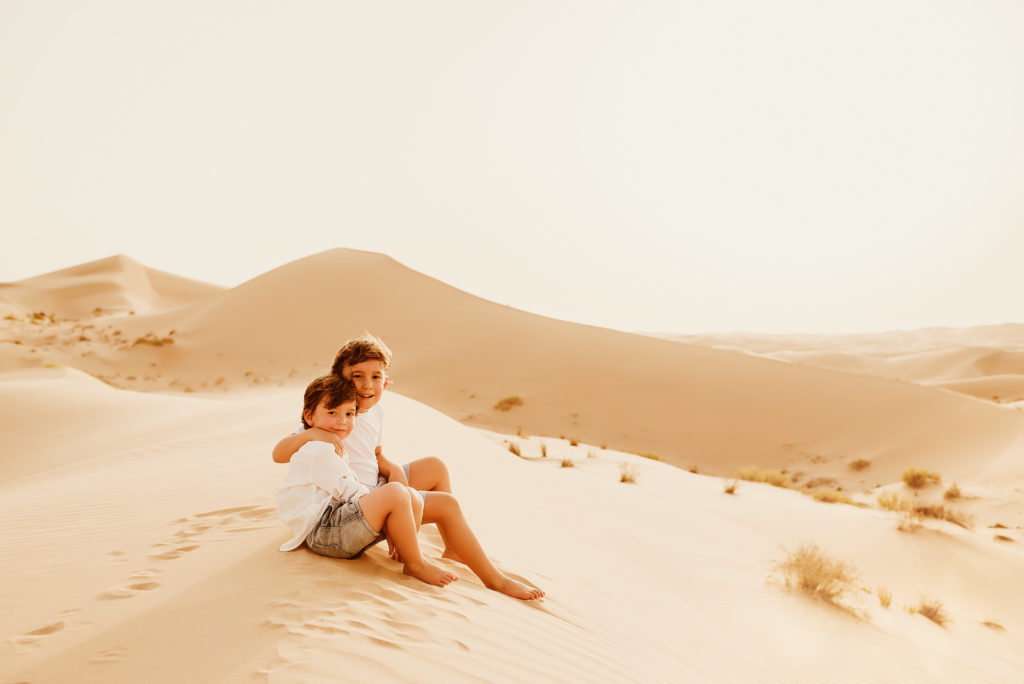 Desert Family Photo Session Abu Dhabi by Sublimely Sweet Photography