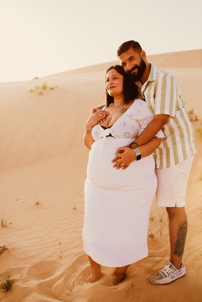 Desert Maternity Family Photo Session Abu Dhabi by Sublimely Sweet Photography