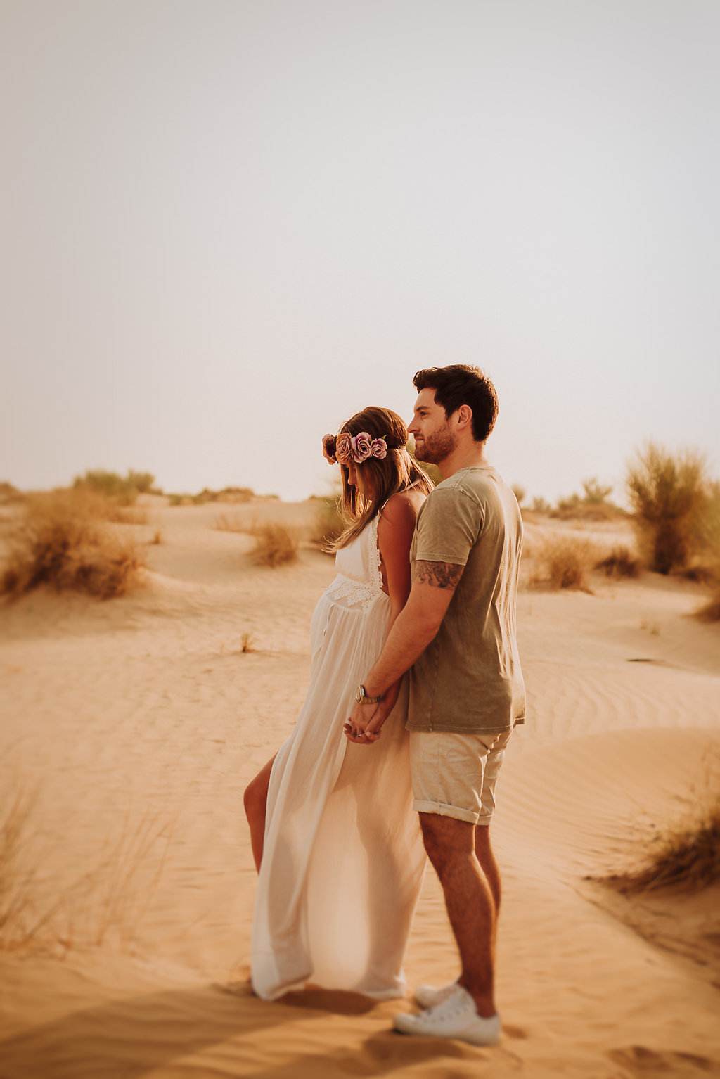 Dubai Desert Lifestyle Maternity Family Photo Session Sublimely Sweet