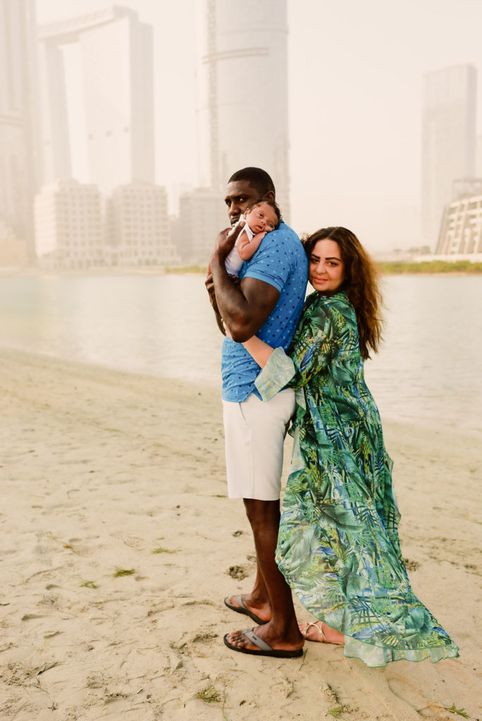 Family Newborn Beach Photography Abu Dhabi by Sublimely Sweet Photography