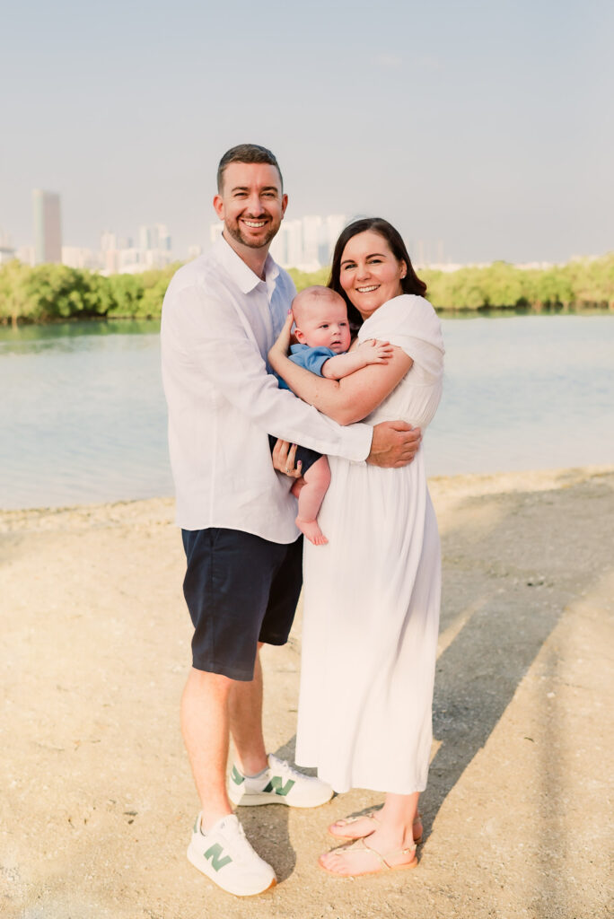 Family Newborn Beach Photography Abu Dhabi by Sublimely Sweet Photography