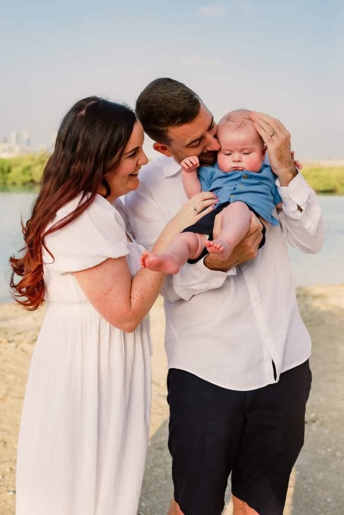 Family Newborn Beach Photography Abu Dhabi by Sublimely Sweet Photography